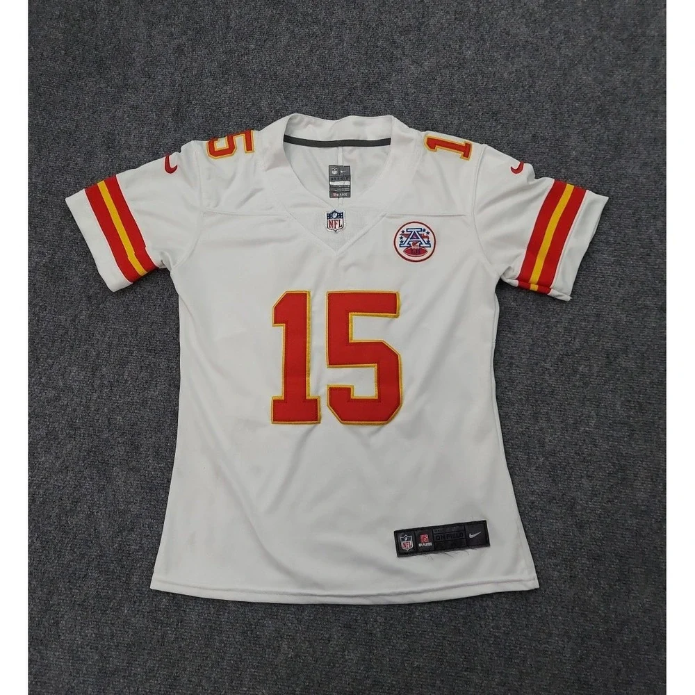 Kansas City Chiefs Mahomes Nike Jersey‎ Youth Large NFL Onfield White *SPOTS